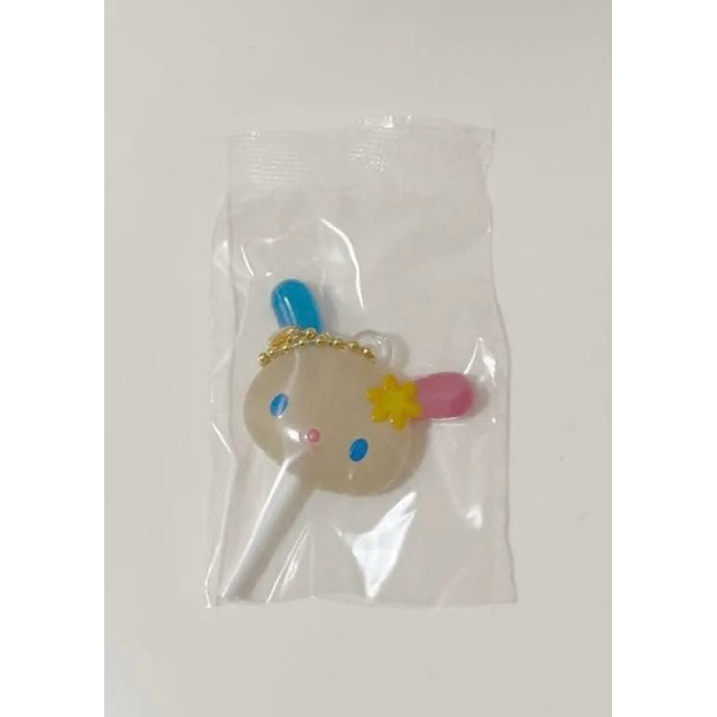 （現）日本正版Sanrio三麗鷗 花小兔usahana小花兔 棒棒糖造型吊飾 掛飾 鑰匙圈 Bandai 扭蛋 轉蛋