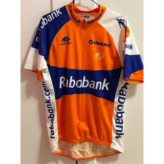🔥出清家中二手品~捷安特 Giant Rabobank 紀念短袖車衣 L號 復古 鋼管車 公路車 登山車