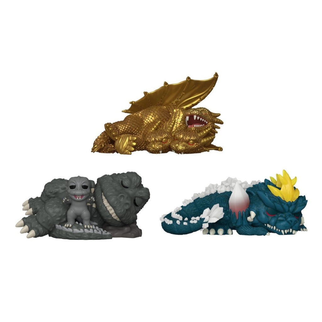 FUNKO POP Super 哥吉拉 -基多拉睡覺/哥吉拉睡覺/太空哥吉拉睡覺