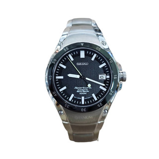 【SEIKO 精工】Sportura人動電能腕錶SMA171P2 39mm 現代鐘錶SK016
