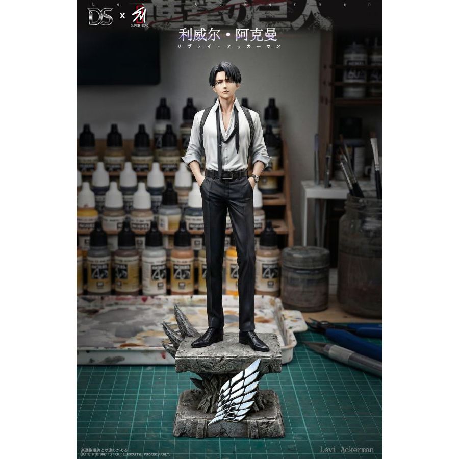 預購 DS SUPER HERO超英 兵長利威爾，西裝暴徒三人組 第一彈：利威爾·阿克曼Levi