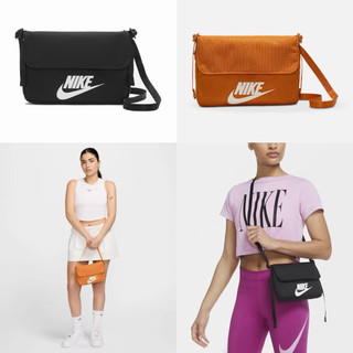 NIKE 橘色黑色 側背包 斜背運動 隨身輕便 W NSW FUTURA 365 CROSSBODY 共2色