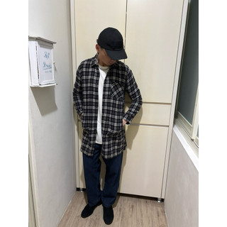 Hare古著長版法蘭絨襯衫Made in Japan
