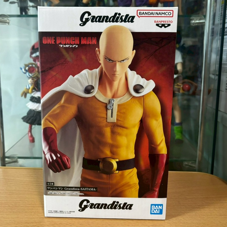正版 日版 一拳超人 Grandista 埼玉 琦玉老師 GROS 日本 萬代 BANDI 景品 公仔