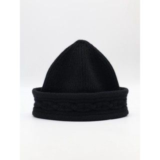 HERMES Heaven twist beanie針織毛帽 - M 黑