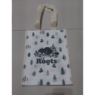 Roots 購物袋 森林款 A4尺寸