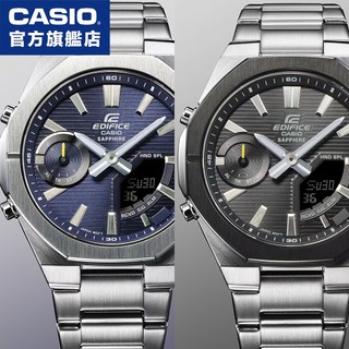 卡西歐 CASIO / ECB-S10DB、ECB-S10D / EDIFICE 賽車錶系列 藍芽連線金屬錶【官方直營】
