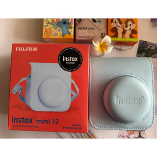 🌸現貨 富士 FUJIFILM Instax mini12 mini 12 天空藍專用公司貨相機包 原廠公司貨天空藍皮套