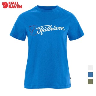 【Fjallraven 北極狐】Archive Logo 女短袖T恤 多色 有機棉T 14600269