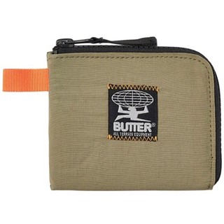 BUTTER GOODS BG261D10432F ZIP WALLET 拉鍊 短夾 / 零錢包 (軍綠色) 化學原宿