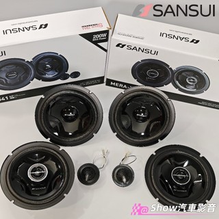 【現貨】日本🇯🇵山水 sansui 6.5吋 分音+同軸 汽車喇叭 車用喇叭 鈴木 現代 KIA 福特 MG 凌志 福斯