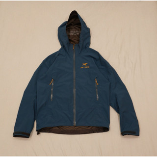 （送修保養中) ARC'TERYX BETA SL JACKET GORE-TEX 始祖鳥 防水外套 藍金配色尺寸S號