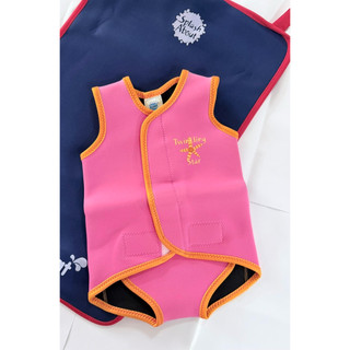 Splash About 潑寶BabyWrap 包裹式保暖泳衣 + 水皮料寶寶著裝墊