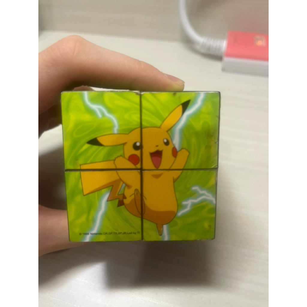 【絕版珍藏】寶可夢 Pokemon 超世代 無限翻轉方塊｜小智 皮卡丘 火箭隊 木守宮 火稚雞 水躍魚｜懷舊老玩具