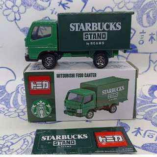 (現貨) Tomica Beams Starbucks 星巴克 Mitsubishi Fuso Canter 貨車