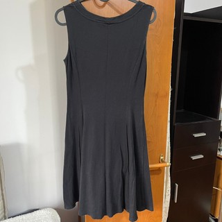 免運 黑長裙 UNIQLO 夏季女裝 Uniqlo 莫代爾棉混紡短袖長裙 連身長裙 黑色長裙 黑色洋裝 螺縈