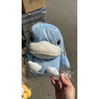全新 KU KU Duckbill酷咕鴨 藍色絨毛玩偶 約20公分高