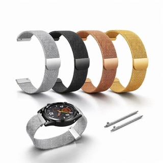 【米蘭尼斯】適用 OPPO Watch S X3 通用 手錶 錶帶寬度 22mm 金屬 不鏽鋼
