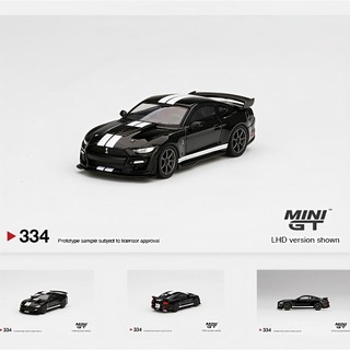 MINI GT 334 全新未拆封 代理版 高性能黑色野馬 Ford Mustang Shelby GT500 附膠盒