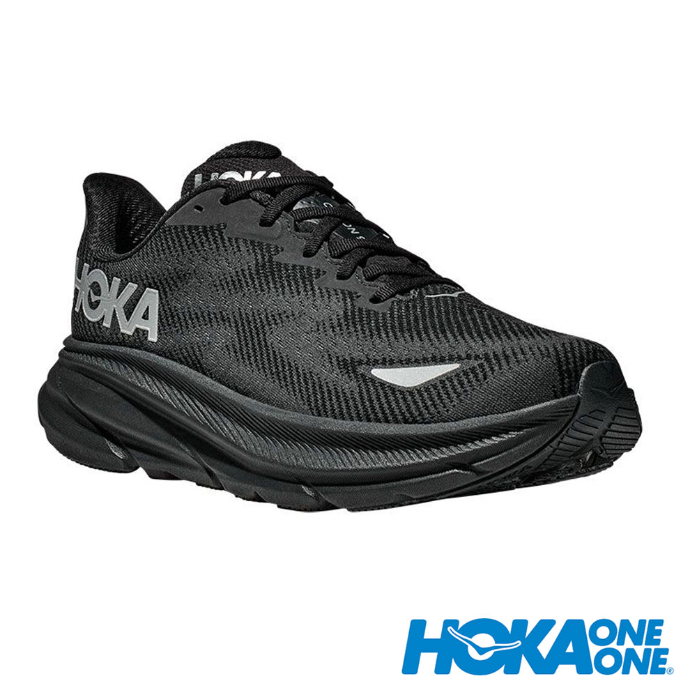 【HOKA】男Clifton 9 GTX運動健行鞋『黑』1141470