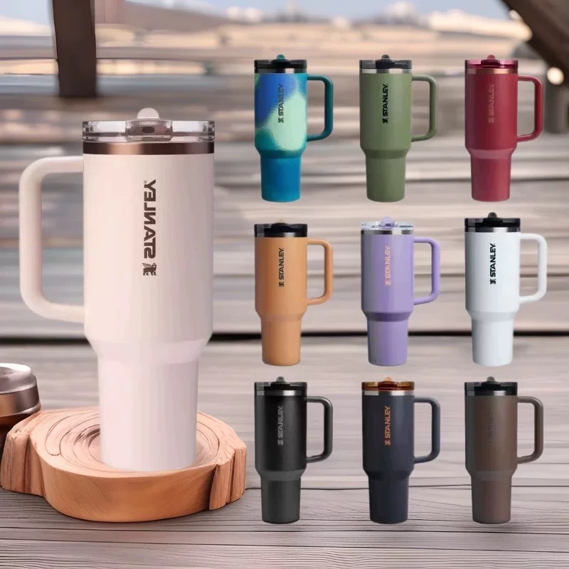 STANLEY史丹利三代保溫瓶 冰霸杯水壺 隨身杯 40oz 1.18L 大容量 保暖杯 保冰杯 保冰杯 車載杯 吸管杯