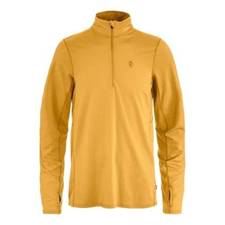 Fjallraven Abisko Day Hike Half Zip 排汗衣 男 赭黃 #12600322
