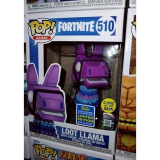 咪恩本舖 FUNKO POP 正版 510 羊駝 夜光版 會場限定 LOOT LLAMA 要塞英雄 GAMES 系列