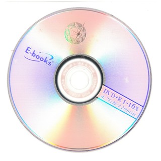 E-books DVD+R 16X 4.7GB 120min空白光碟片34片