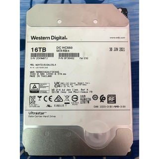 WD 威騰 HC550 18TB 二手 企業級 3.5吋 HDD硬碟 大容量 512MB CMR