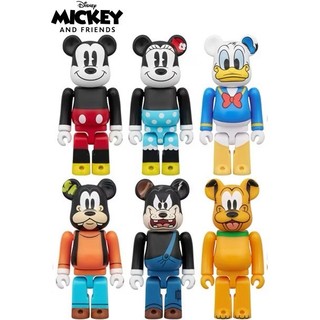 BE@RBRICK 庫柏力克熊 迪士尼 米奇與他的朋友 100% 盲盒 盲抽 隨機 盒玩 公仔 COCOS TU003