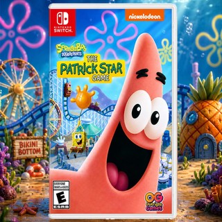 【一起玩】NS Switch 海綿寶寶：派大星遊戲 中英日文美版 SpongeBob SquarePants