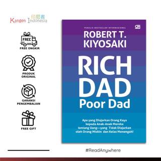 【READY】Buku RIch Dad Poor Dad - Robert Kiyosaki Indonesia