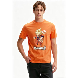 【D2】全新七龍珠Dragon Ballz賽亞人短T SZ L