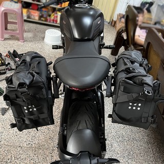 Trident 660篷布馬鞍包 適用於 凱旋 Trident660改裝馬鞍包支架組 Triumph Triden