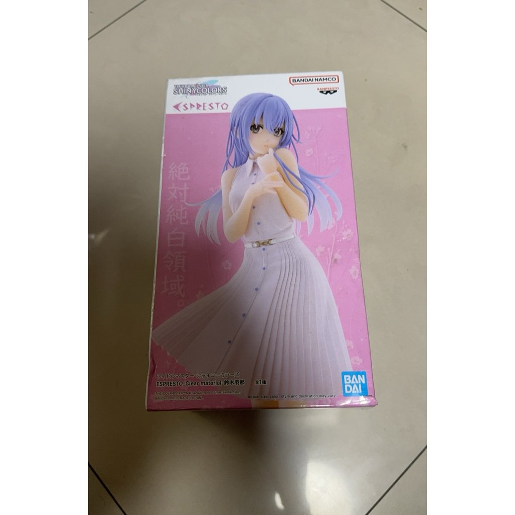 台灣現貨 正版 ESPRESTO 偶像大師 閃耀色彩 鈴木羽那公仔
