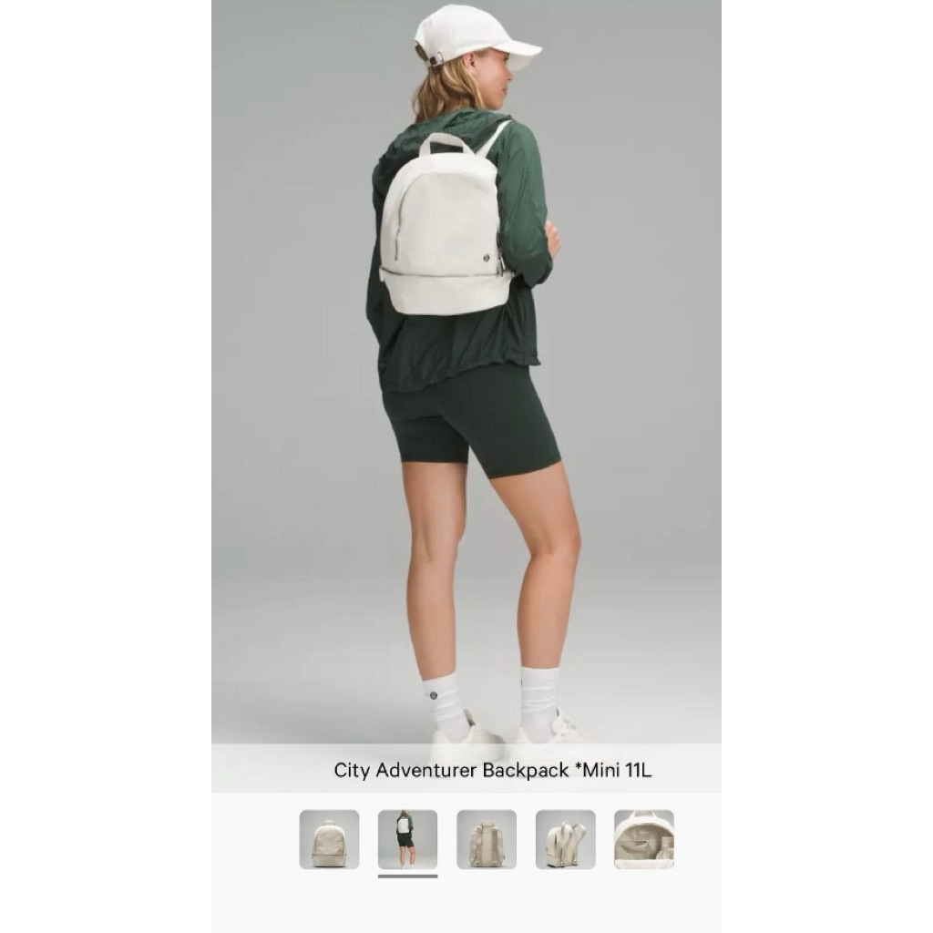 二手使用2天Lululemon City Adventurer 1 2 1L