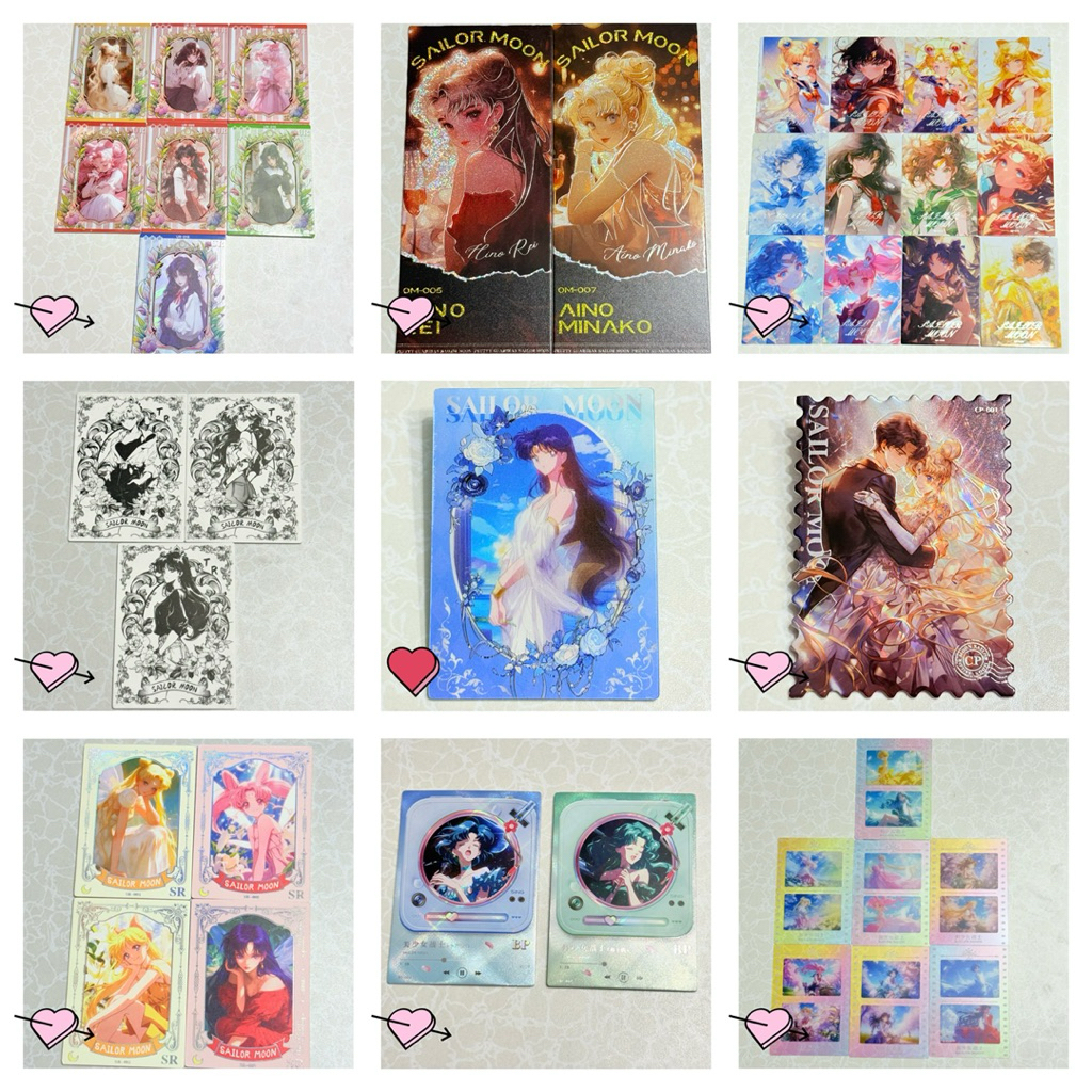 Sailor Moon KIMI美少女戰士璀璨星光收藏卡 美少女戰士收藏卡牌 美戰卡牌 盲抽開包確認款