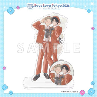 代購/BLT2026/Boys Love Tokyo 2026/落雷擊中邱比特/會場徽章立牌/貼紙/鈴丸みんた