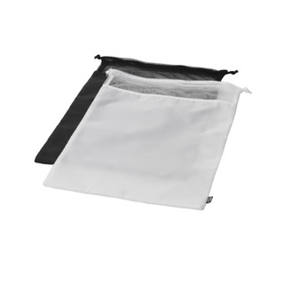 IKEA 宜家家居 BRODERLIG洗衣袋洗衣網黑+白503.862.31