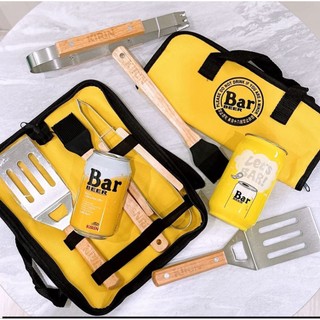 KIRIN BAR bQ工具三入組 中秋烤肉 露營 工具組