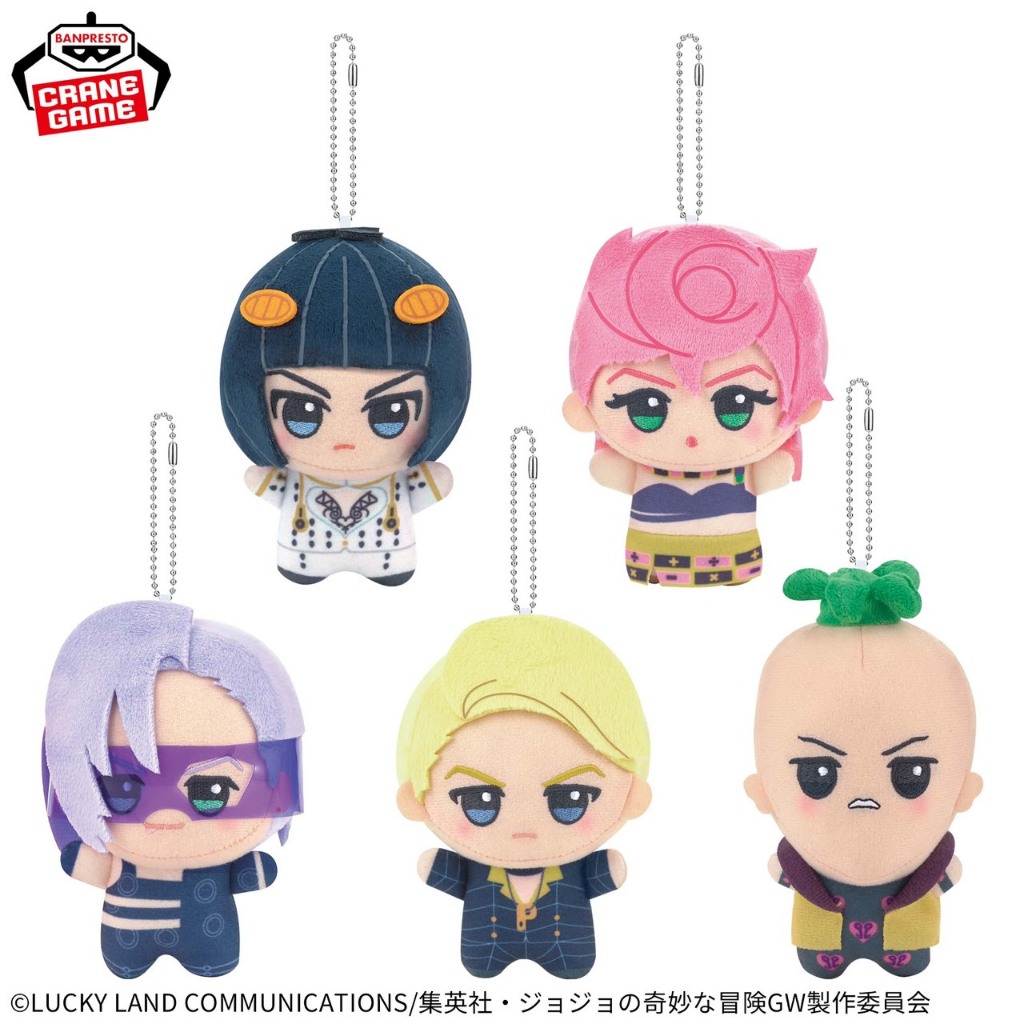 【電鋪宅庫】景品 日版 現貨 jojo的奇妙冒險 黃金之風 P2吊飾娃 努娃 布加拉迪 烏納 普羅修特 貝西 梅洛尼