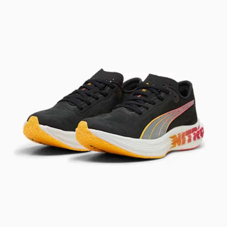 PUMA 慢跑鞋 DEVIATE NITRO ELITE 2 黑橘 碳板 運動鞋 女 30969601