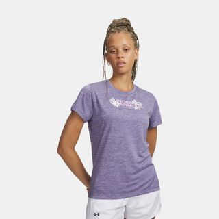 Under Armour 女 Tech Twist Graphic 短T-Shirt-6010874-520