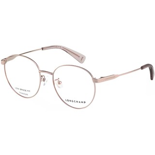 LONGCHAMP 純鈦 鏡框 眼鏡(玫瑰金色)LO2547LB