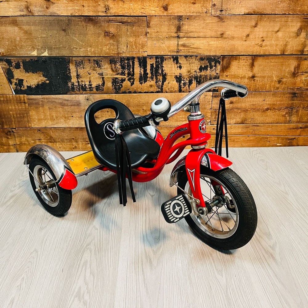 Roush - 【二手出清】超帥SCHWINN ROADSTER TRIKE 12吋 兒童復古三輪車(紅色) 兒童腳踏車