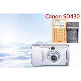 NB-4L 副場充電器 相容 Canon PowerShot SD430 電池充電器 NB4L 充電器 另有電池