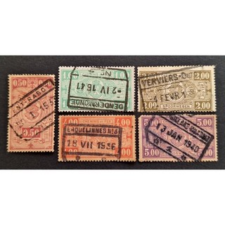 比利時郵票 1923-40 Belgium Postage Stamps (BE010)
