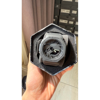 臺灣公司貨 Casio g-shock Ga-2100-1a1 極致黑 八角雙顯手錶