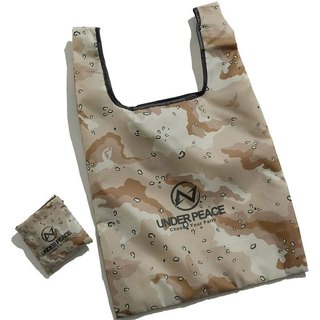 UNDER PEACE 25AW DESERT CAMO / PACKABLE TOTE 環保 購物袋 (沙漠迷彩)