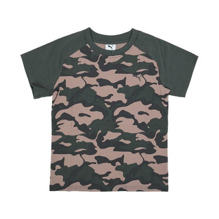 PUMA 短T ESSENTIALS 粉迷彩 短袖 T恤 女 63859381